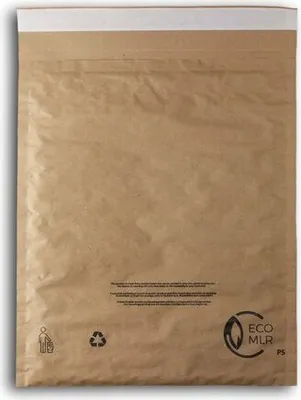 Produktbild von 50x ecoMLR Papierpolstertaschen 310 x 375mm (A) | 285 x 365 mm (I) braun