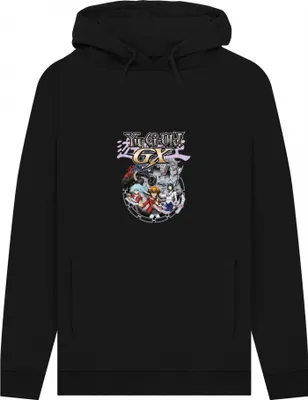 Produktbild von Yu-Gi-Oh! - "GX" Kapuzenpullover für Herren/Damen Uni PN1468 (XL) (Schwarz)