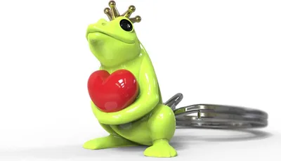 Produktbild von Schlüsselanhänger Frosch", gr"