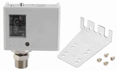Druckregler G1/2 Zoll, einstellbarer Luftdruckschalter für Klimaanlagen