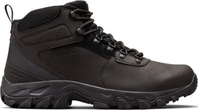 A single hiking boot is shown against a white background.