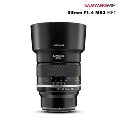 Produktbild von Samyang MF 85mm F1.4 MK2, Standardobjektiv, 9/7, Micro Four Thirds (MFT)