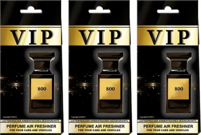 Produktbild von 3x Auto Duft VIP 800, Lufterfrischer Auto,Duftbaum auto,Auto zubehör,Duftspender