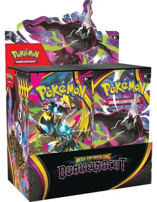 Produktbild von Pokémon Booster-Display Mega-Entwicklung - Dunkelnacht