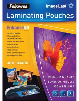 Produktbild von Fellowes 5396003, Transparent, Glänzend, A5, 0,08 mm, 156 mm, 6 mm