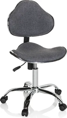 Obrázek produktu pro hjh OFFICE dětská otočná židle KIDDY GTI-3 stolní židle pro děti výškově nastavitelná látka