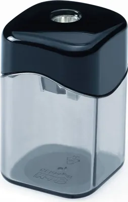 Produktbild von Möbius   Ruppert 0923 - 0000 - Manueller Bleistiftspitzer - Schwarz - Transparent - Kunststoff