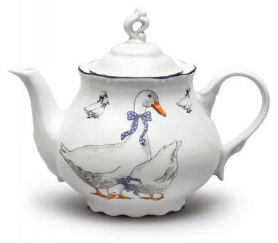 Produktbild von Thun 1794 Teekanne, Gans, 1,2 l, Porzellan, Konstanz, Thun