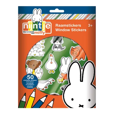 Produktbild von Bambelino -Spielzeug Miffy Fensteraufkleber