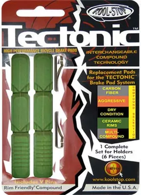 Immagine prodotto di Pastiglie freno Kool-Stop -Tectonic-, R6 verde / Vetroceramica