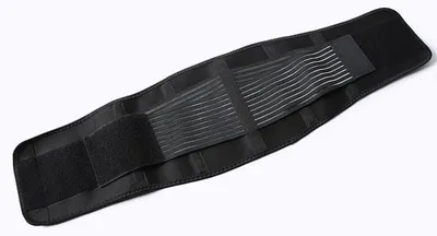 Immagine prodotto di Fascia sportiva per gli addominali, fascia elastica per il girovita, sostegno a depressione, fascia post-parto, corsetto da donna, taglia M, nero