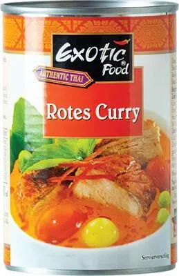 Produktbild von Exotic Food Curry Sauce rot 410g