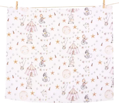 Produktbild von Candy Circus Flanell Mullwindeln