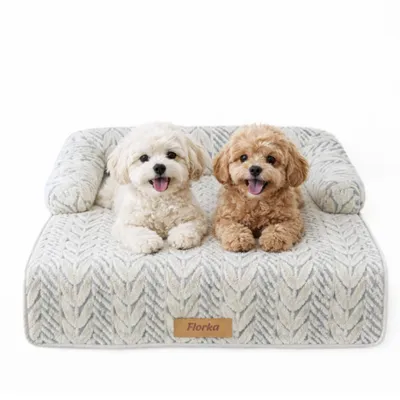 Immagine prodotto di Cuccia per cani da divano Dogeste Covo 80x90 cm con bordo e fondo antiscivolo, lavabile, protezione per divano