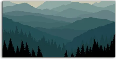Produktbild von Coloray Spritzschutz aus Glas 140x70  Wandkunst Küchenrückwand Wand Kunst Bild Morgens in den Bergen