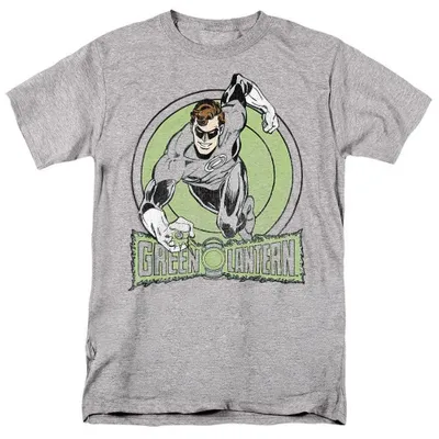 Productafbeelding van Green Lantern - T-shirt voor heren/dames, uni model, TV38284 (maat M) (Sport Heide)