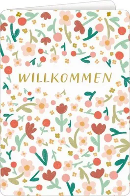 Produktbild von Grußkarte - Willkommen (Little Wonder)