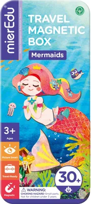 Produktbild von MIEREDU MierEdu – Magnetische Puzzle-Box – Meerjungfrauen