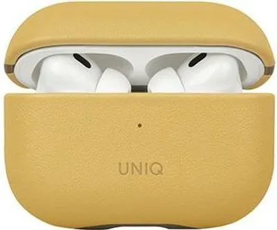 Image de UNIQ étui Lyden DS AirPods Pro 2 gen(2022/2023) jaune-gris/canary yellow-flint grey