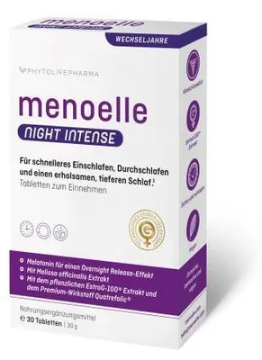 Obrázek produktu pro Menoelle Night Intense tablety 30 St