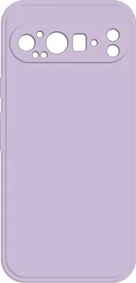 Produktbild von Hülle für Google Pixel 9 Pro XL - Phonesta Color Silikon Back Cover - Hell-Lila