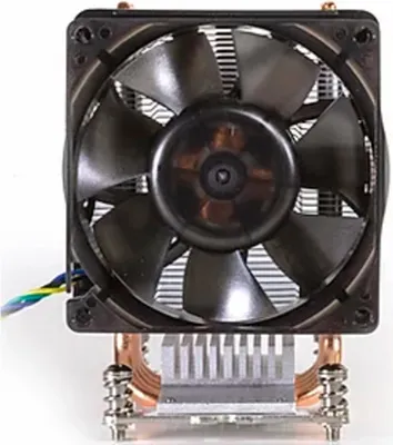 Obrázok produktu pre Inter-Tech A-19, Chladič, 8 cm, 1000 ot/min, 3800 ot/min, Hliník, Čierna