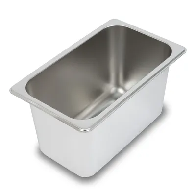 Immagine prodotto di VERTES GN contenitore 1/4 Gastro Norm Gastronorm (acciaio inox, profondità 150 mm, igienico, antiruggine, antigraffio, resistente alle temperature da -40° a +300°C)