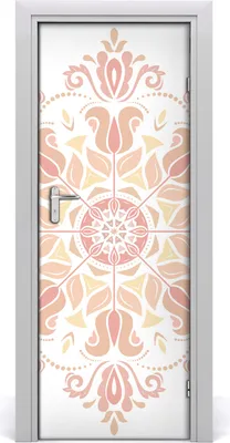Produktbild von Tulup Türaufkleber 75x205 cm Dekorative Aufkleber Selbstklebend Wasserdichte Tapete Abnehmbar Schlafzimmer Wohnzimmer Wohnkultur - orientalisches Modell