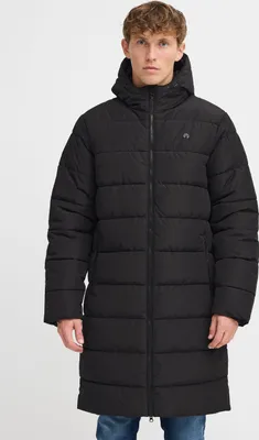 Produktbild von NORTH BEND NBAmare Herren Steppmantel Winterjacke Outdoorjacke atmungsaktiv wasserdicht winddicht mit Kapuze Kordelzug Reißverschlusstaschen TPU-Membran