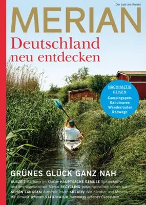 Produktbild von MERIAN Deutschland neu entdecken - Nachhaltig Reisen 08/2022