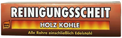 Produktbild von 1x Reinigungsscheit Entrußer für Ofen & Kamin alle Rohre einschließlich Edelstahl