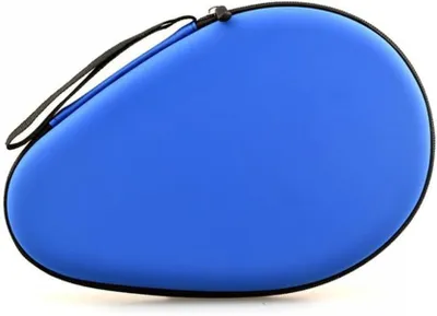 Productafbeelding van Tafeltennis Tas - Racket Cover - Sporten en Reizen - Harde Beschermende Schaal - 28x18x4 cm - Blauw