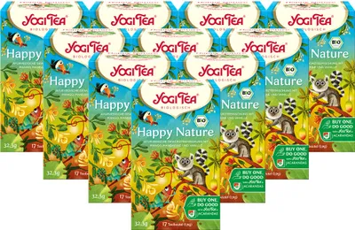 Produktbild von YOGI TEA Happy Nature  | 10 x 32,3g
