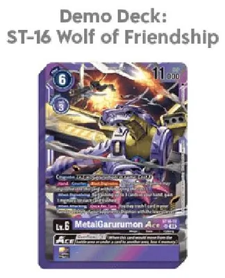 Produktbild von Digimon Demo Deck: ST-16 Wolf of Friendship