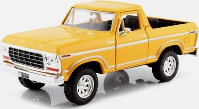 Produktbild von FORD Bronco 1978 Gelb, MMX79374YL, Maßstab1/24, MOTOR MAX