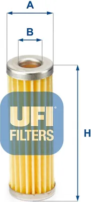 Produktbild von Kraftstofffilter UFI 26.680.00 für AIXAM 400 Schrägheck Filtereinsatz