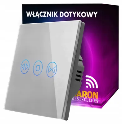 Obrázek produktu pro BarON Dotykový vypínač rolet WIFI, Šedý