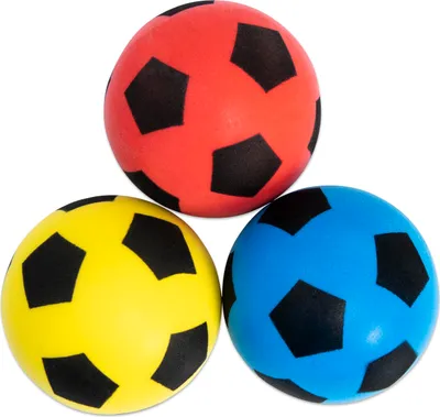 Produktbild von Betzold Softbälle, 3er-Set, Softball für Motorik/Geschicklichkeit, Seniorenförderung, Durchmesser: 12 cm