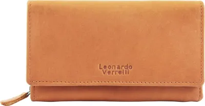 Produktbild von Leonardo Verrelli Echt Leder Geldbörse, RFID