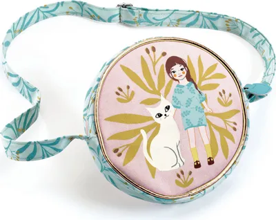 Produktbild von Djeco Handtasche Katze für Kinder ab 4 Jahren, 17,5 x 17 x 4,3 cm