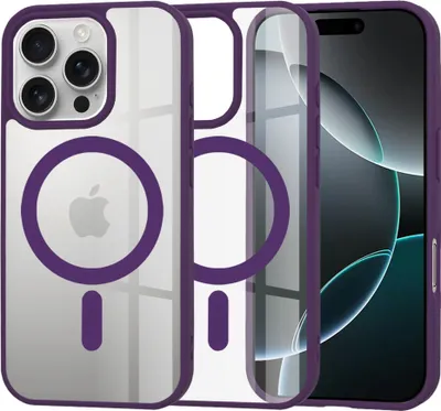 Obrázok produktu pre Techsuit MagSafe Pro kryt na iPhone 16 Pro – fialový
