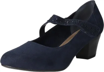 Produktbild von living UPDATED Damen-Spangenpumps Navy-Blau, Farbe:blau, EU Größe:42