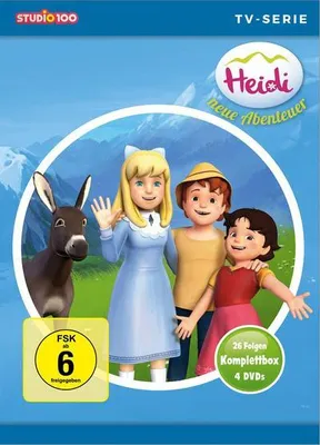 Obrázok produktu pre Heidi (CGI) - Staffel 2 - Komplettbox, 26 Folgen [4 DVDs]