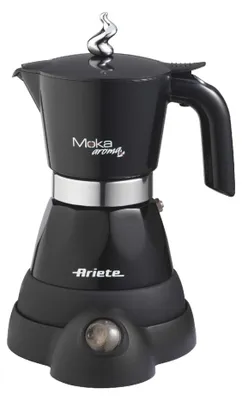 Produktbild von Ariete 1358, Elektrische Espressokanne, 480 W, Schwarz
