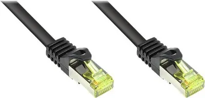 Produktbild von Good Connections Patchkabel m. Cat.7 Rohk. schwarz 7,5m