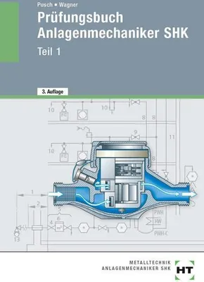 Produktbild von Prüfungsbuch Anlagenmechaniker SHK