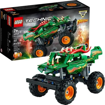 Zdjęcie produktu dla LEGO® 42149 - Technic Monster Jam Dragon (217 elementów)
