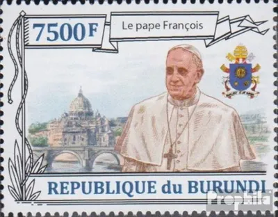 Produktbild von Briefmarken Burundi 2013 Mi 3182 (kompl.Ausg.) postfrisch Papst Franziskus