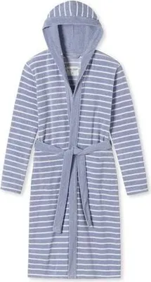 Produktbild von Schiesser Mädchen Bademantel Feather Terry - grau - Größe 164