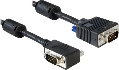 Zdjęcie produktu dla DeLOCK SVGA 2 m, 2 m, VGA (D-Sub), VGA (D-Sub), Czarny, Męska/Męska
